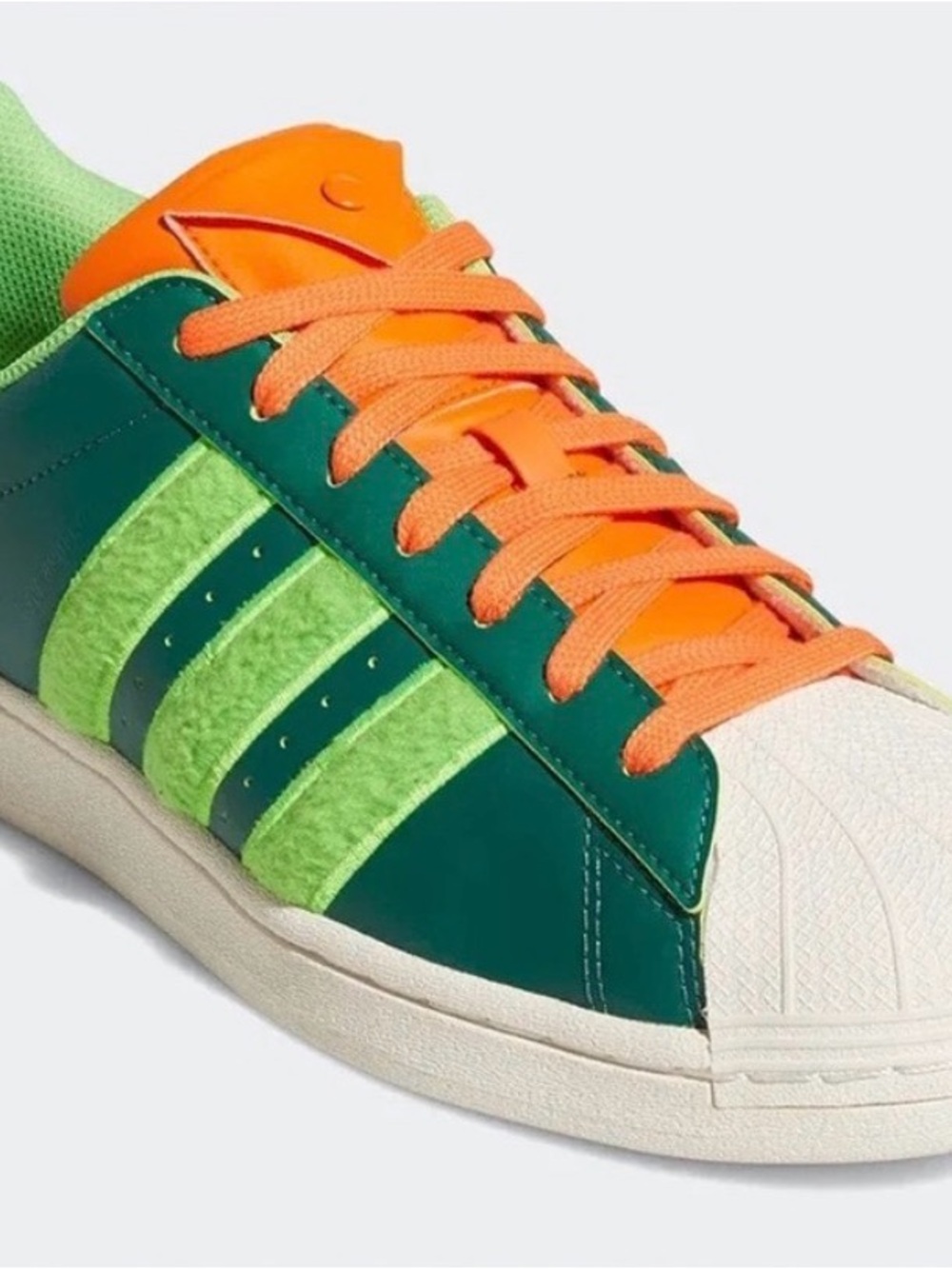 DEADSTOCK RARE adidas x South Park collab Green and Orange Low-Top Sneakers